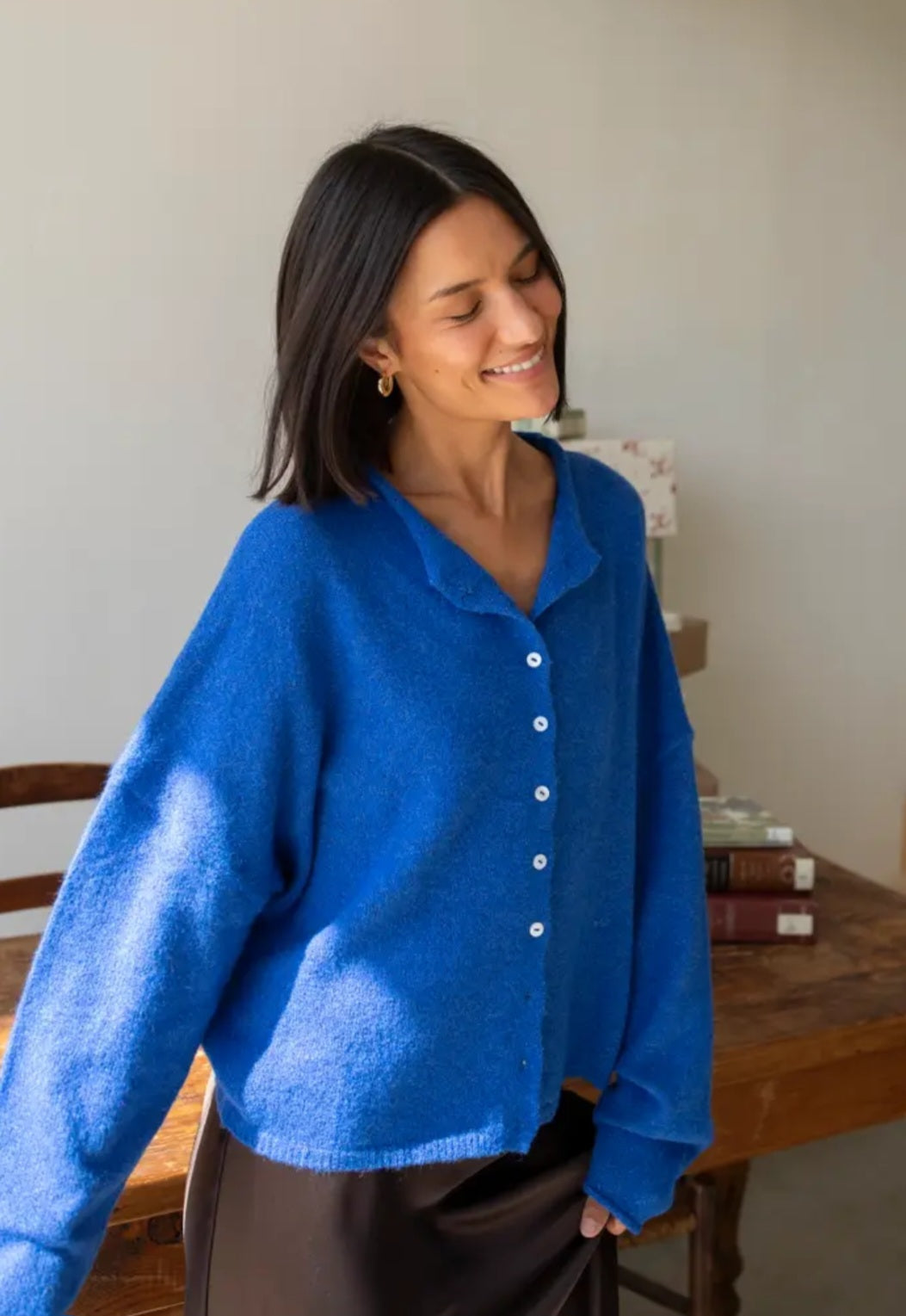 Blue Piper Cardigan