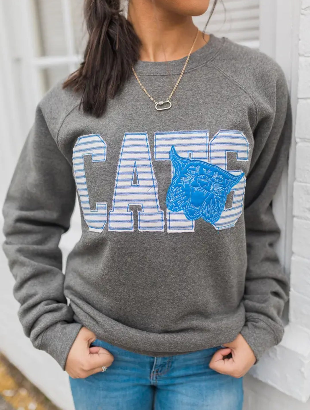 Ragged Gameday CATS Sweatshirt-shipping or pickup available