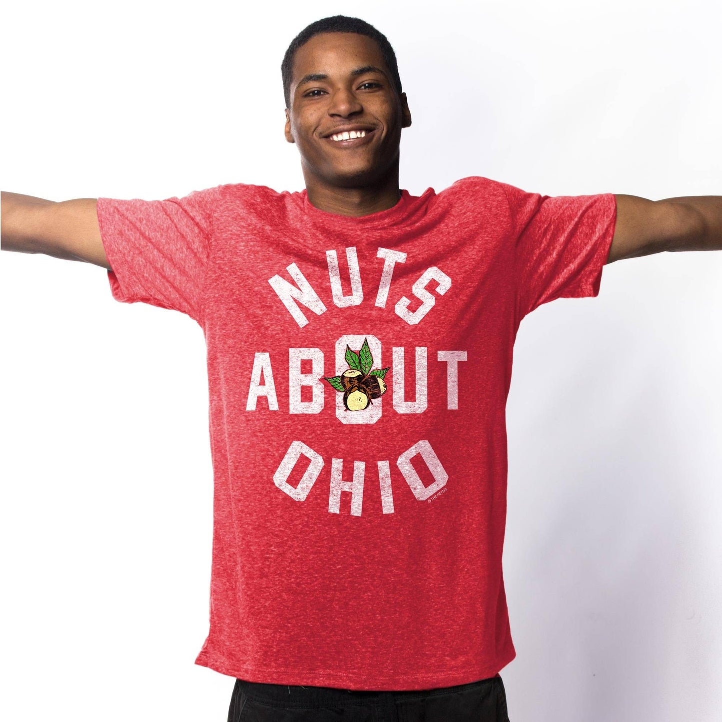 Nuts About Ohio T-Shirt: Red