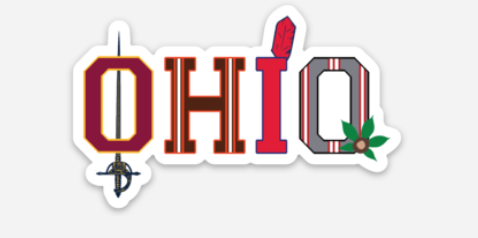 Ohio Sports Sticker