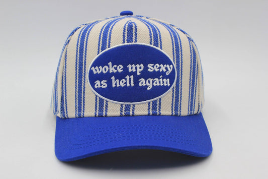 Woke Up Sexy: Royal Striped/Royal