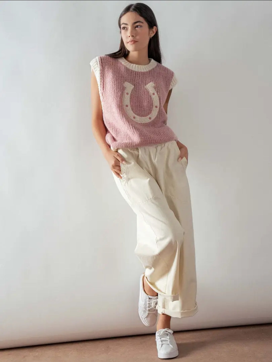 Horseshoe Sweater Vest