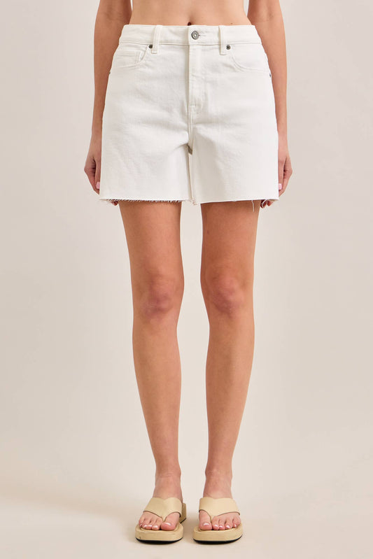 A New Arrival                       5” INSEAM HIGH RISE AVA A-LINE SHORTS
