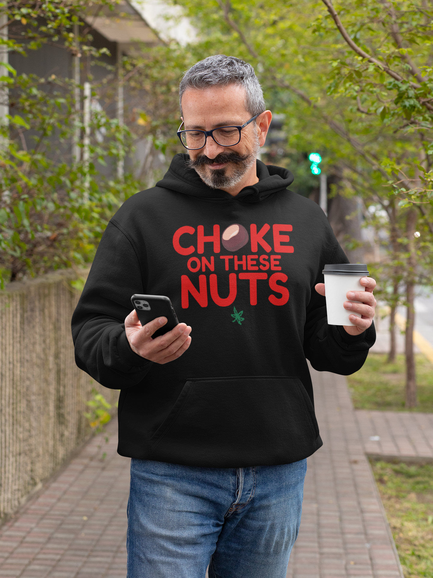 Choke On These Nuts Hoodie