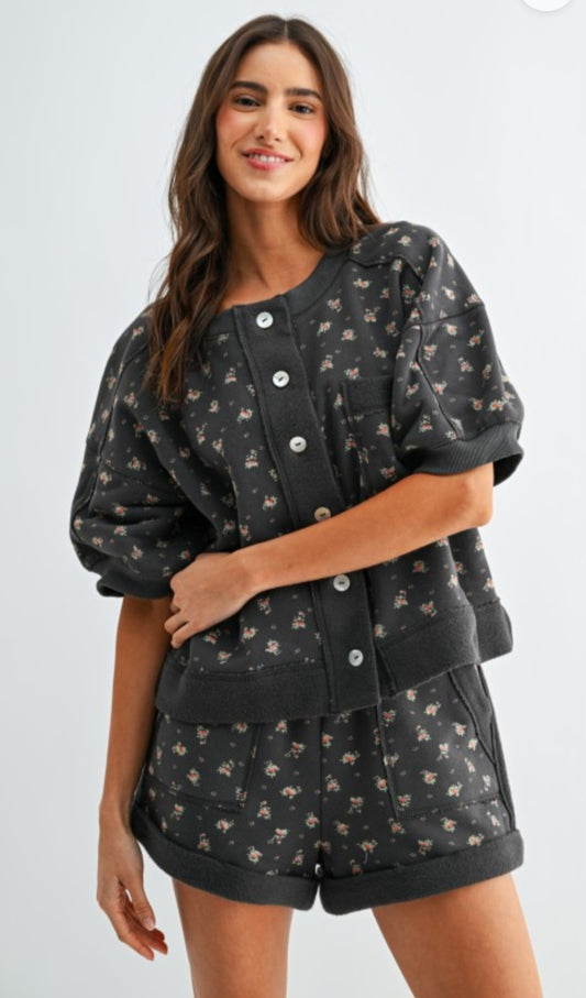 A New Arrival Floral Print Set