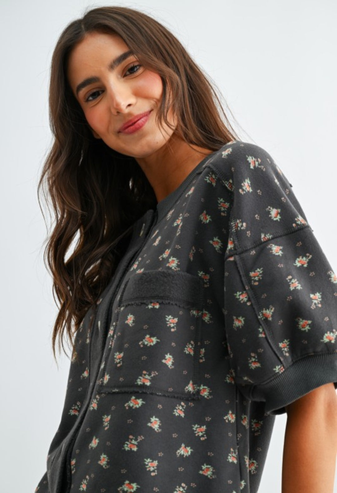 A New Arrival Floral Print Set