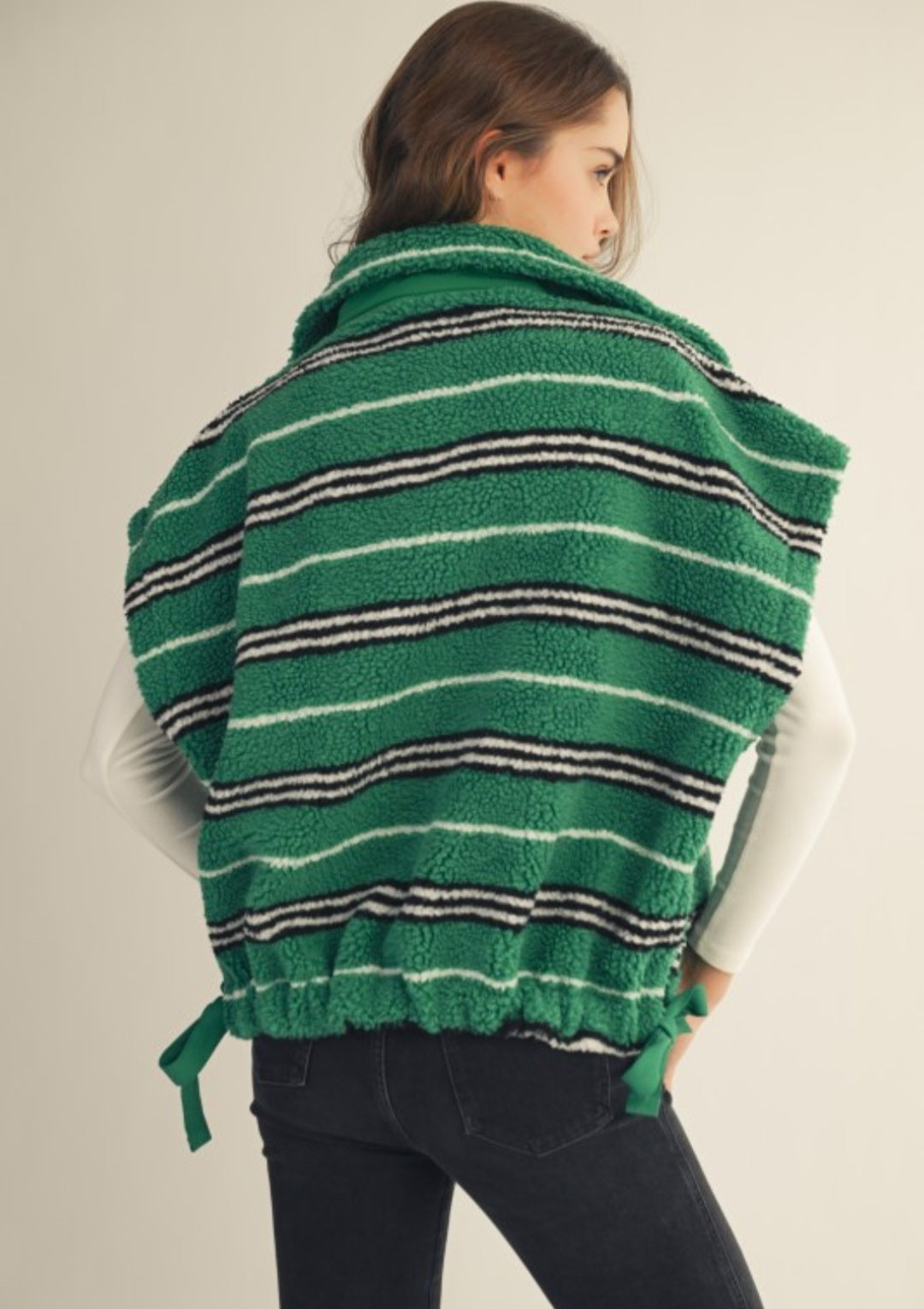 SHERPA COMFORT STRIPED VEST