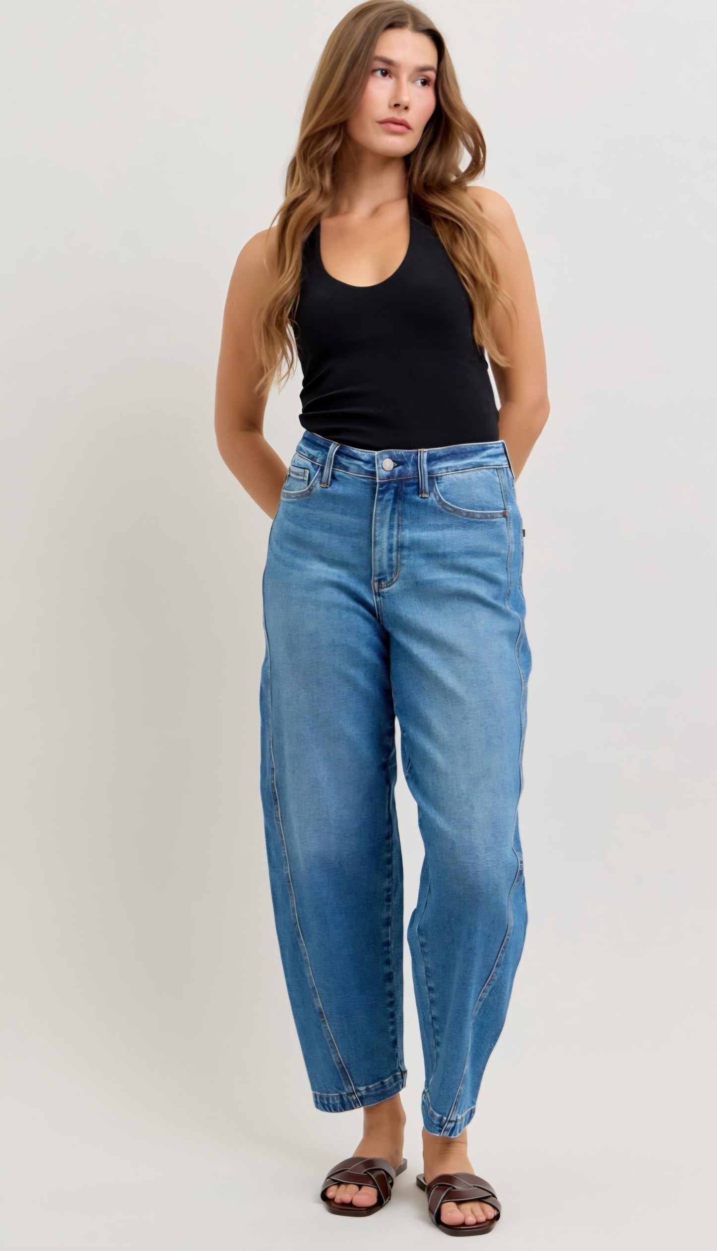 HW Barrel Rigid Judy Blue Jeans