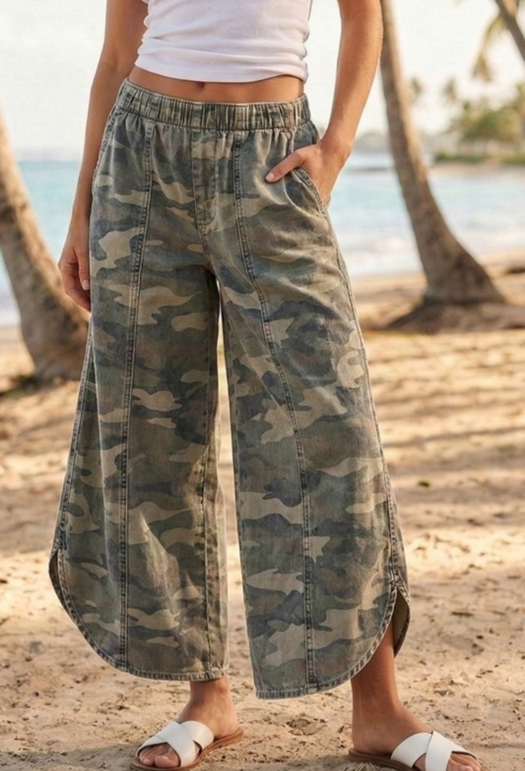 A New Arrival TULIP WASHED DENIM RELAXED FIT JEAN