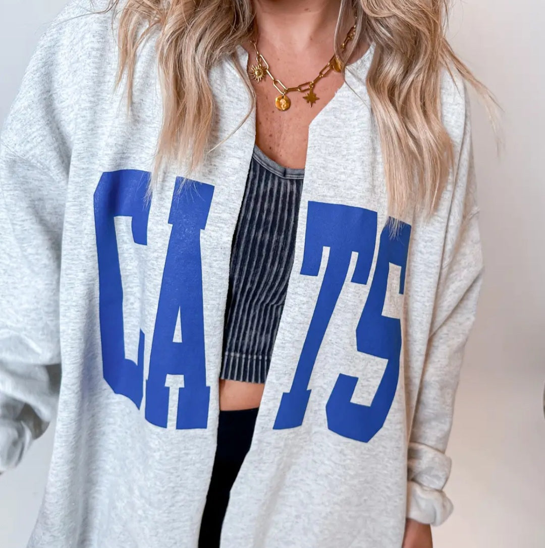 CATS Gameday Cardi