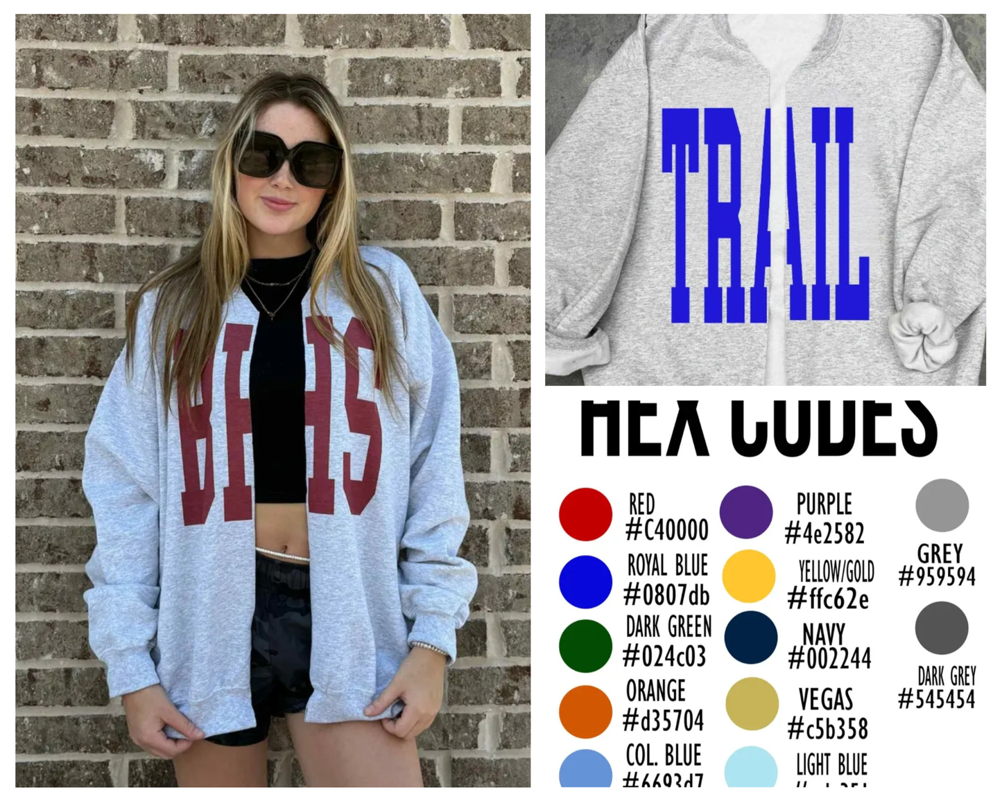 Buckeye Trail Split Sweatshirt Cardi